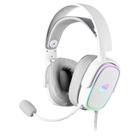 Fone headset gamer zion hs415 rgb usb oex branco