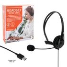 Fone Headset Home Office Telemarketing Pc Not Usb Tipo C