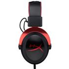 Fone Headset Hyperx Cloud II Mini Jack 3.5 MM Microfone Removivel - Preto/Vermelho KHX-HSCP-RD