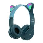 Fone Headset Orelha Gato Gamer -Com Microfone Kpop e Com LED - Cat