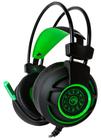 Fone Headset para Jogos Marvo Scorpion HG9012 com Microfone Preto/ Verde