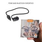 Fone Lançamento 2025 Esportivo Kd907 Kaidi Condução de Ar Bluetooth Estéreo Sem Fio