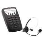 Fone operador headset preto multitoc