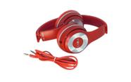 Fone ouvido c fio e microfone inova dinâmico n817 Vermelho