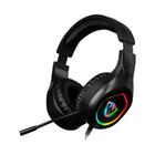 Fone P2 c/microfone Sate GH-330 RGB Black