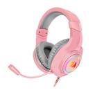 Fone P2 Redragon H260P-RGB Hylas Gaming Pink