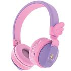 Fones de ouvido Bluetooth para crianças - roxos