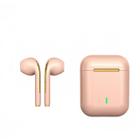 Fones de ouvido Bluetooth rosa J18 In Ear Buds Fones de ouvi