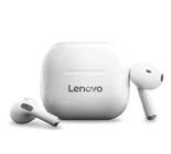 Fones de ouvido Bluetooth versão 5.0 Lenovo Pods TWS LP40 airbuds Branco Bt