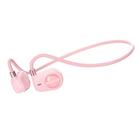 Fones de ouvido infantis MeloAudio Open Ear com microfone rosa