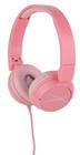 Fones de ouvido para crianças limitador de volume, de 6 a 9 anos, rosa