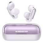 Fones de ouvido sem fio Monster Open AC601 Bluetooth 5.4 roxos