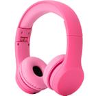 Fones de ouvido Snug Play+ Kids com limite de volume para 3 a 8 anos, rosa