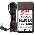 Fonte 12V Para Teclado Piano Fenix Fk-620 Fk-680 Ck-60 Sp-20 - Rrfontes Comércios De Eletrônicos