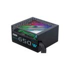 Fonte 650W Azza Psaz 650 80Plus Bronze Rgb