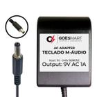 Fonte Ac 9v 1a Midi, Teclado E Interface M-audio Omni I/o - GOESMART