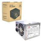 Fonte atx 200w reais sata ps-200v4 s/cabo c3 tech