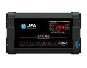 Fonte Automotiva Jfa 200 Amperes Storm Bivolt C/ Medidor Caa