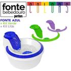 Fonte Bebedouro Petlon Colors - Azul, Lilás e Verde - 220V