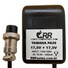 Fonte carregador 17,5V para mesa de som Yamaha PA-20 modelo Mg124cx