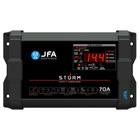 Fonte Carregador Automotivo JFA 70a Storm Bivolt com Voltímetro Smart Charger e Diagnostico CCA