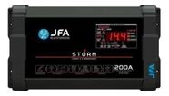 Fonte Carregador JFA 200A Slim Bivolt C/ Voltimetro Storm