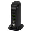 Fonte Carregador Satellite A-R22U - 65W - 4X USB/2X USB-C - Preto