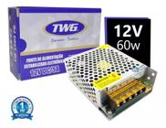 Fonte Chaveada Twg 12 Volts 5 Amperes Bivolt Tw 1205 Fg 1045