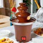 Fonte Chocolate Elétrica Gourmet Ideal Bancada E Fondue 110V