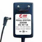 Fonte DC 9V 1A Para Pedal Pedaleira ZOOM