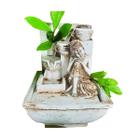 Fonte De Água Decorativa Buda Pensador Mini 01128