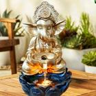 Fonte De Água Prosperidade Ganesha Grande Bivolt 58cm