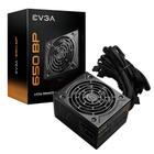 Fonte de alimentação EVGA 650 BP 650W 80+ Bronze com garantia de 3 anos