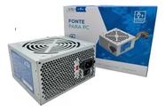 Fonte de alimentação Gamer Atx 350w AK350 Prata