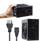 Fonte De Alimentação Gamer Para Pc Preta 500w Ultra Silencioso