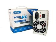 Fonte De Alimentação Para Pc Silenciosa Knup Kp-517 200w 12v 1.3 Bivolt