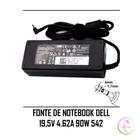 Fonte de Notebook DELL 19,5V 4,62 90W 4,0MM-1,7MM