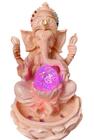 Fonte Decorativa Ganesha Flor De Lotus 7 Chakras Bivolt