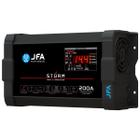 Fonte e Carregador Bateria Bivolt Jfa Eletronicos Storm 200a Digital Medidor Cca