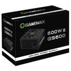 Fonte gamemax gs600 - 600w 80 plus white pfc c/cabo