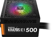 Fonte Gamer Gamdias Kratos E1 500W Rgb 80 Plus White