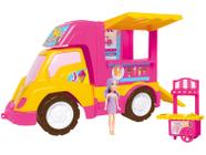 Food Truck 2 em 1 Da Polly Pocket - Mattel GDM20 - Noy Brinquedos