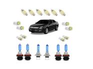 Ford Fusion Kit Lâmpadas Super Branca 2005 A 2008 + Led'S