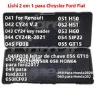 Ford Kawasaki 2 Em 1 Kit De Reconstrução De Motor Lishi CY24 CY24R CY24 Caminhão FO38 HU10 ICF03 H50