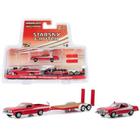 Ford Ranchero 1976 e Ford Gran Torino 1976 com Trailer-Starsky & Hutch - Hitch & Tow 1/64 Greenlight