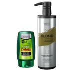 Forever Leave-in CresceCabelo140g+ Wess Blond Shampoo 500ml