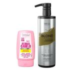 Forever Leave-in DesmaiaCabelo140g+Wess Blond Cond. 500ml