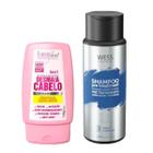 Forever Leave-in DesmaiaCabelo140g+Wess Nano Passo 1 - 250ml