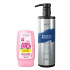 Forever Leave-in DesmaiaCabelo140g+Wess Nano Passo 1 - 500ml