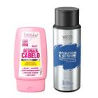 Forever Leave-in DesmaiaCabelo140g+Wess Nano Passo 3 - 250ml